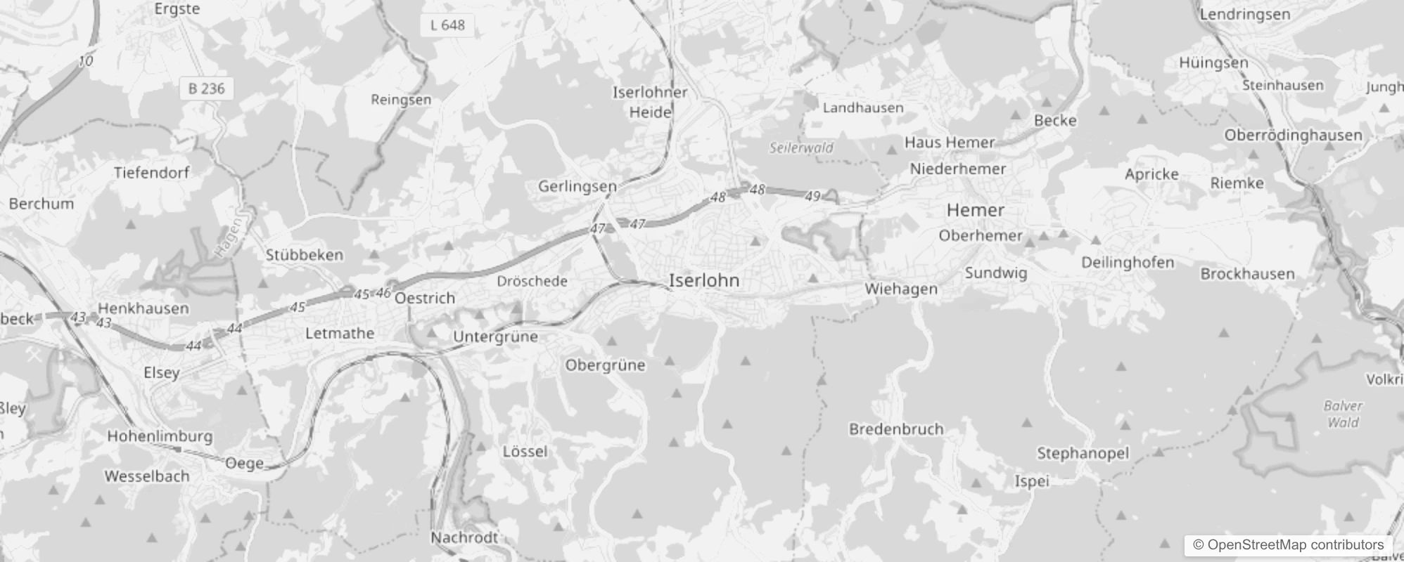 Bild von Stadtteile in Iserlohn