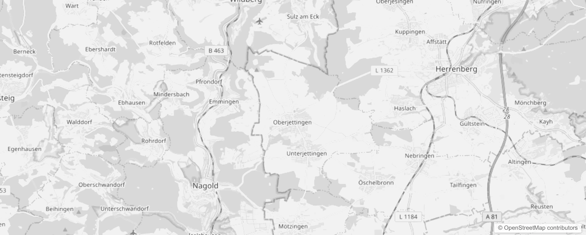 Bild von Stadtteile in Jettingen