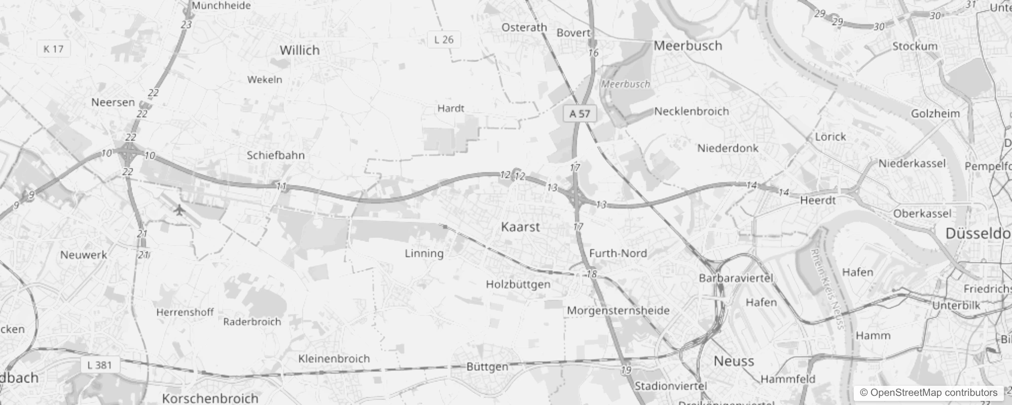 Bild von Stadtteile in Kaarst