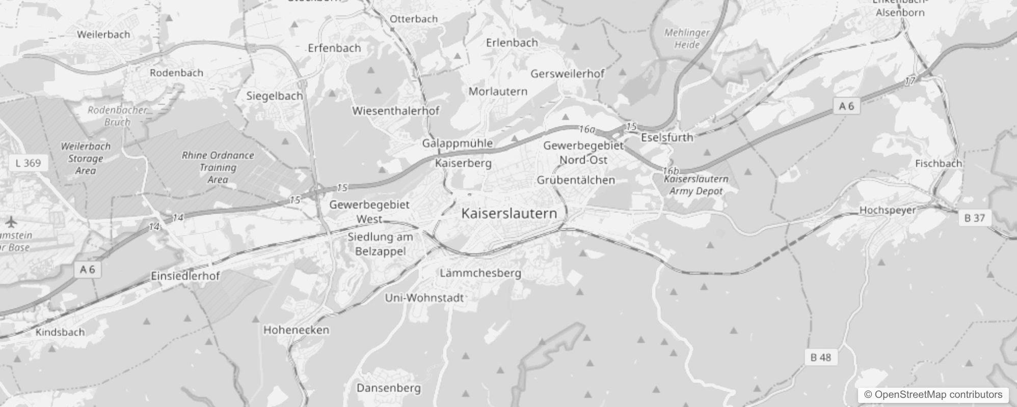 Bild von Stadtteile in Kaiserslautern