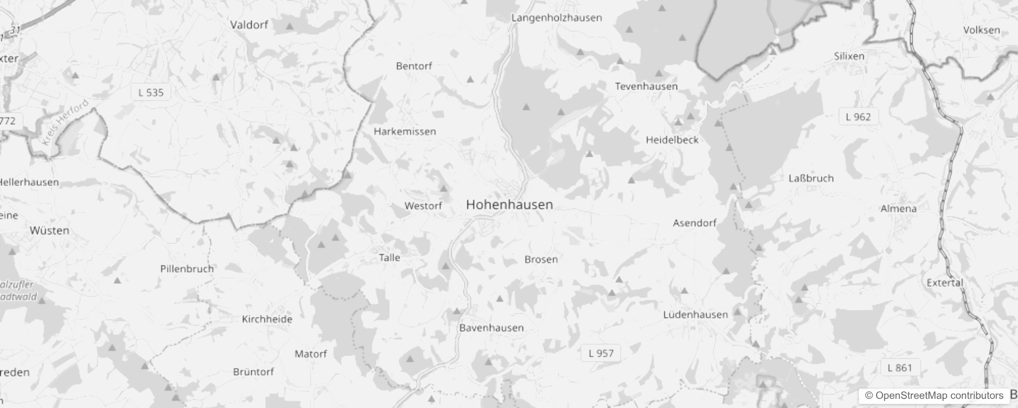 Bild von Stadtteile in Kalletal