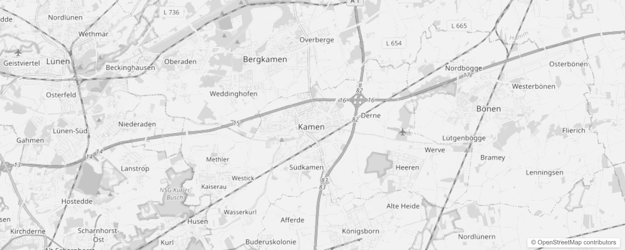 Bild von Stadtteile in Kamen