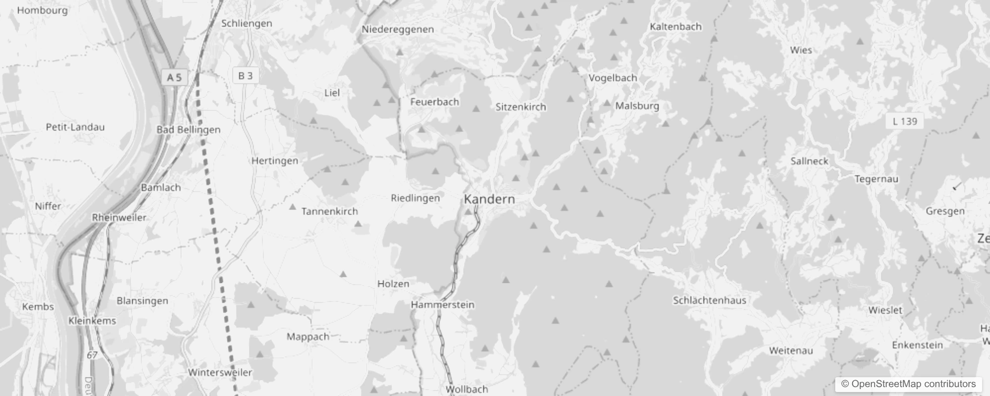 Bild von Stadtteile in Kandern