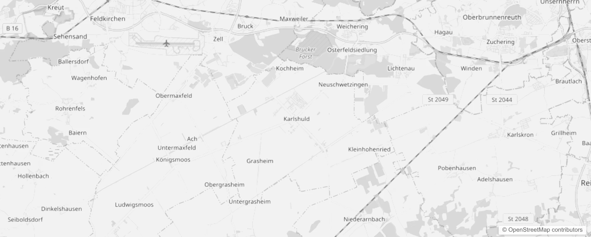 Bild von Stadtteile in Karlshuld