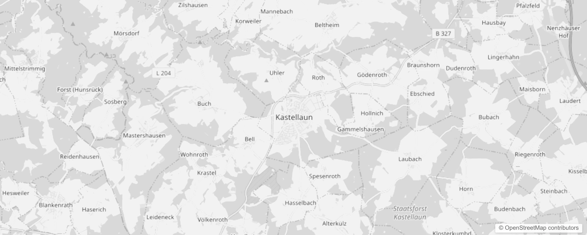 Bild von Stadtteile in Kastellaun