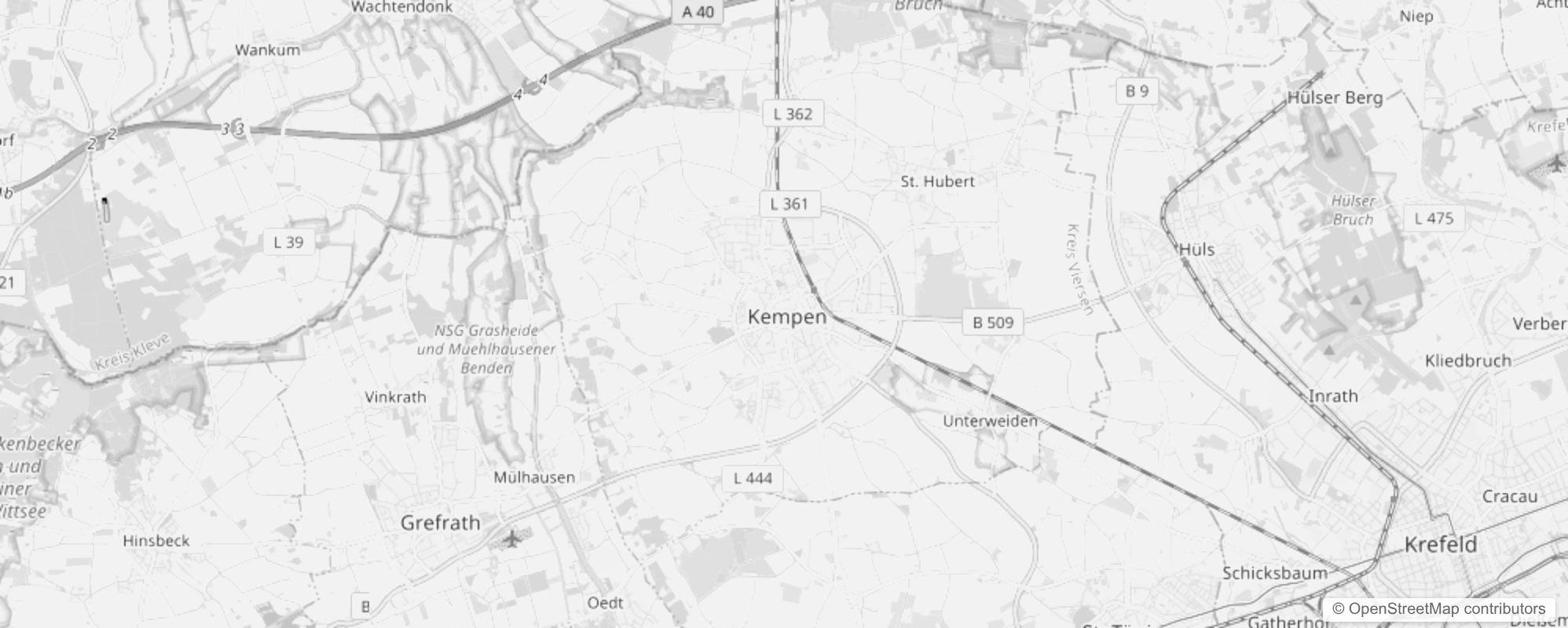 Bild von Stadtteile in Kempen