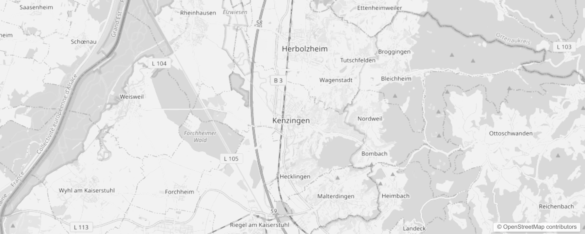Bild von Stadtteile in Kenzingen