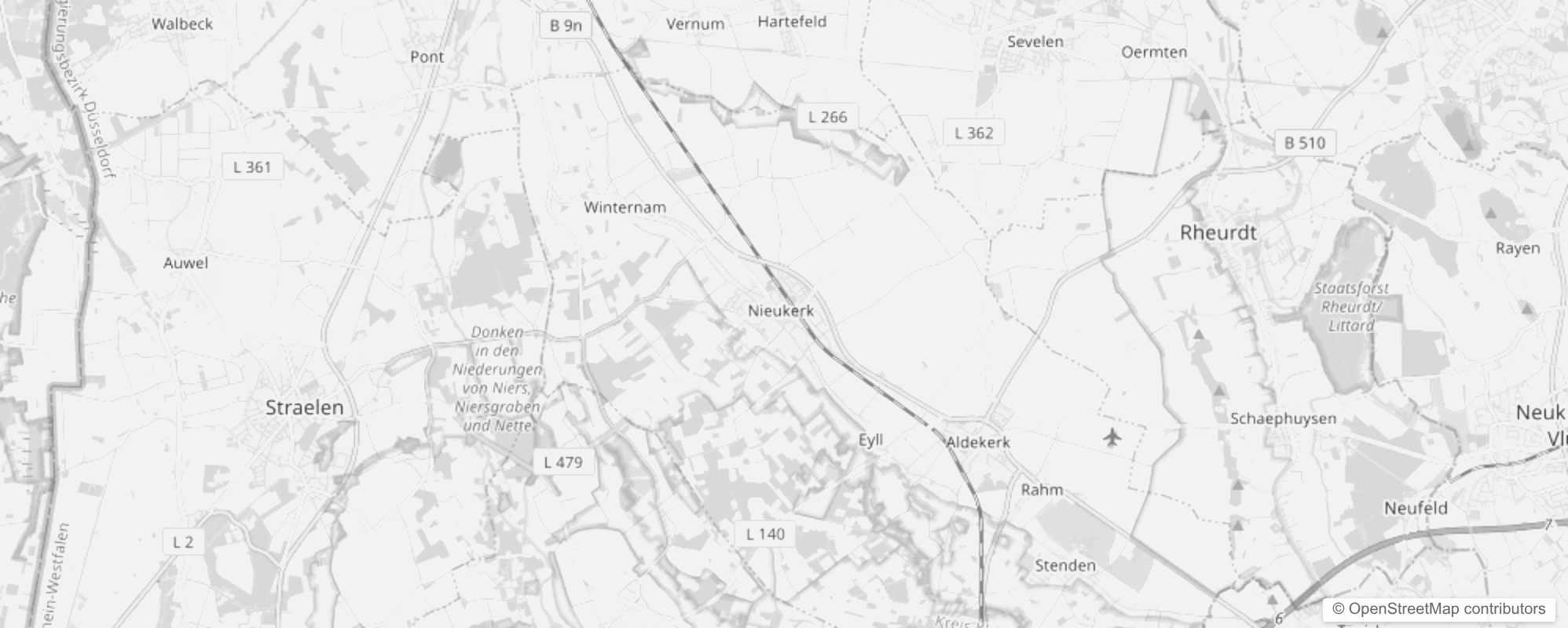 Bild von Stadtteile in Kerken