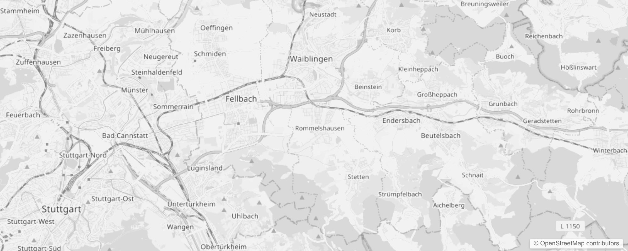 Bild von Stadtteile in Kernen im Remstal