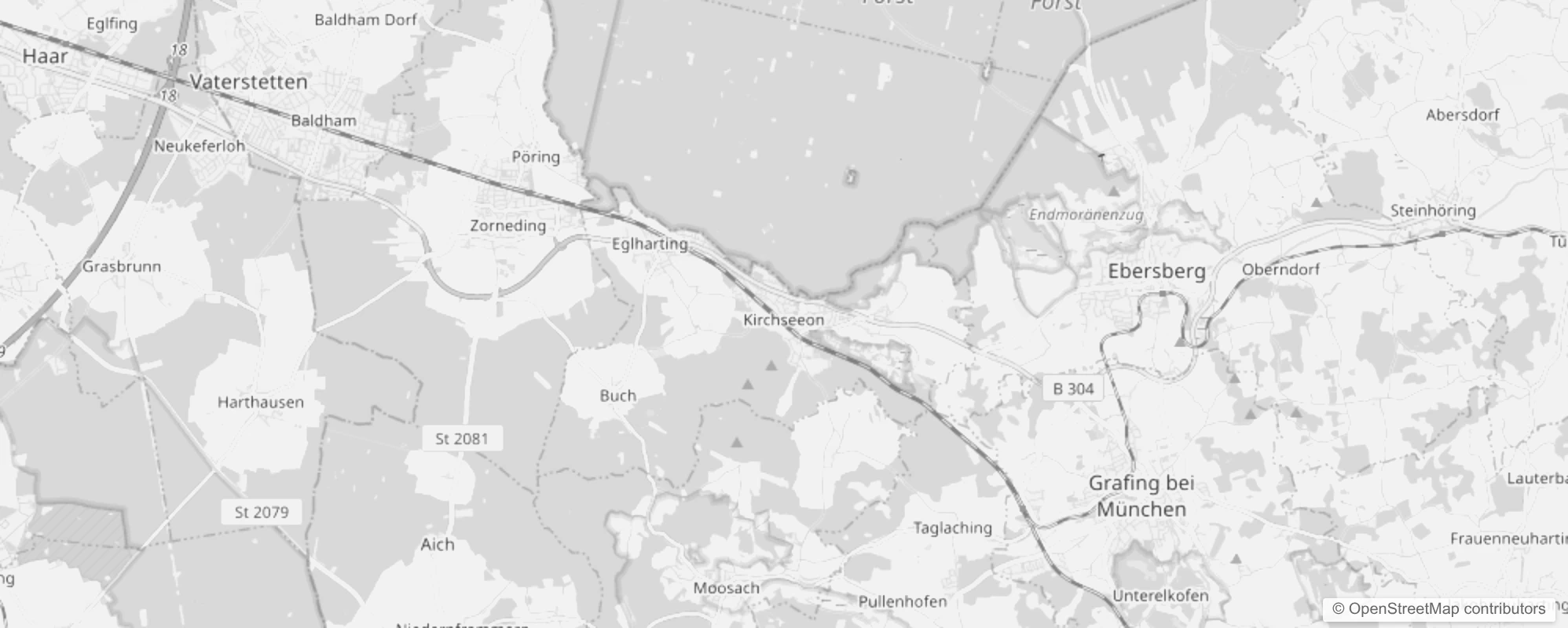 Bild von Stadtteile in Kirchseeon