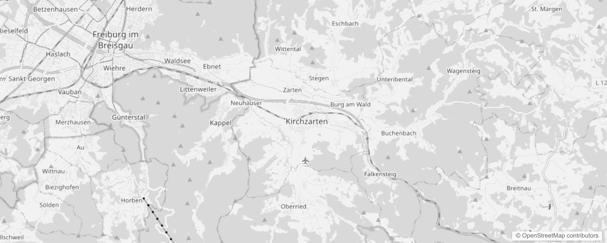 Bild von Stadtteile in Kirchzarten