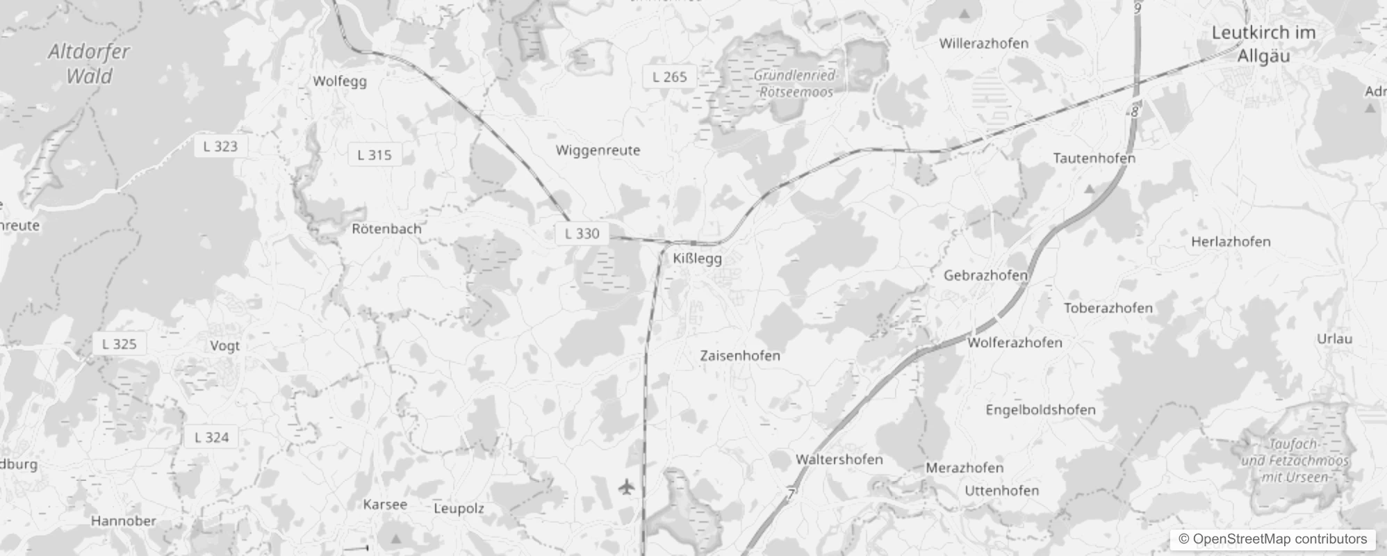 Bild von Stadtteile in Kißlegg