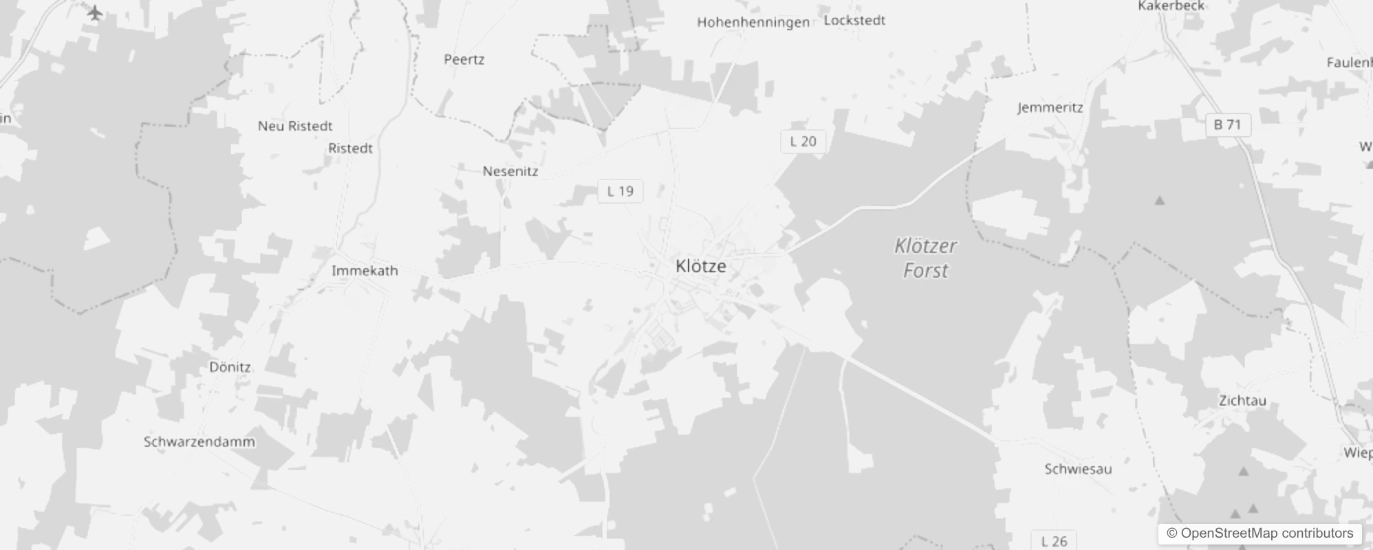 Bild von Stadtteile in Klötze