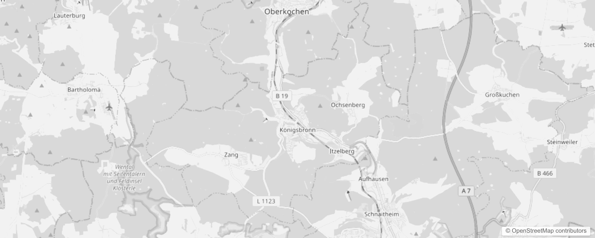 Bild von Stadtteile in Königsbronn