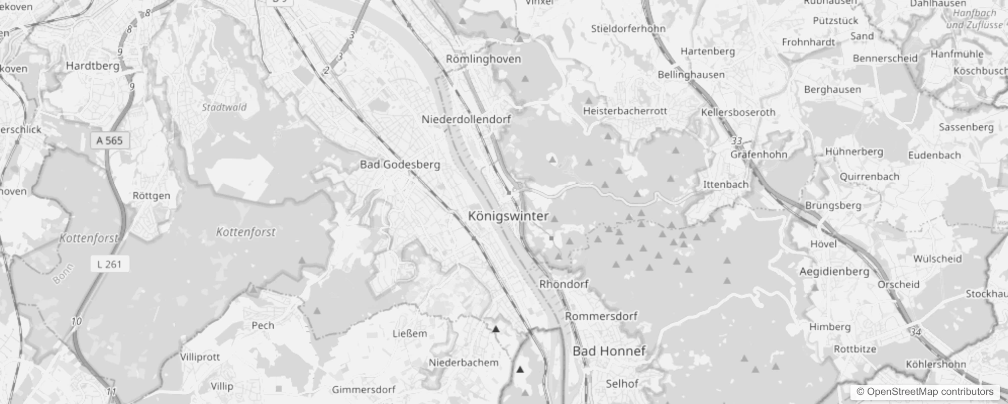Bild von Stadtteile in Königswinter