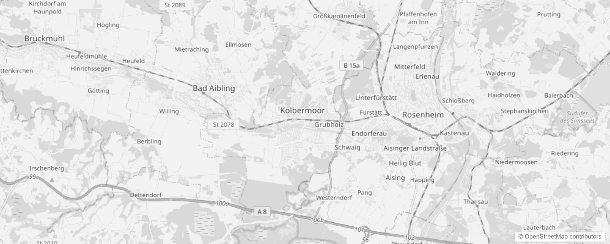 Bild von Stadtteile in Kolbermoor