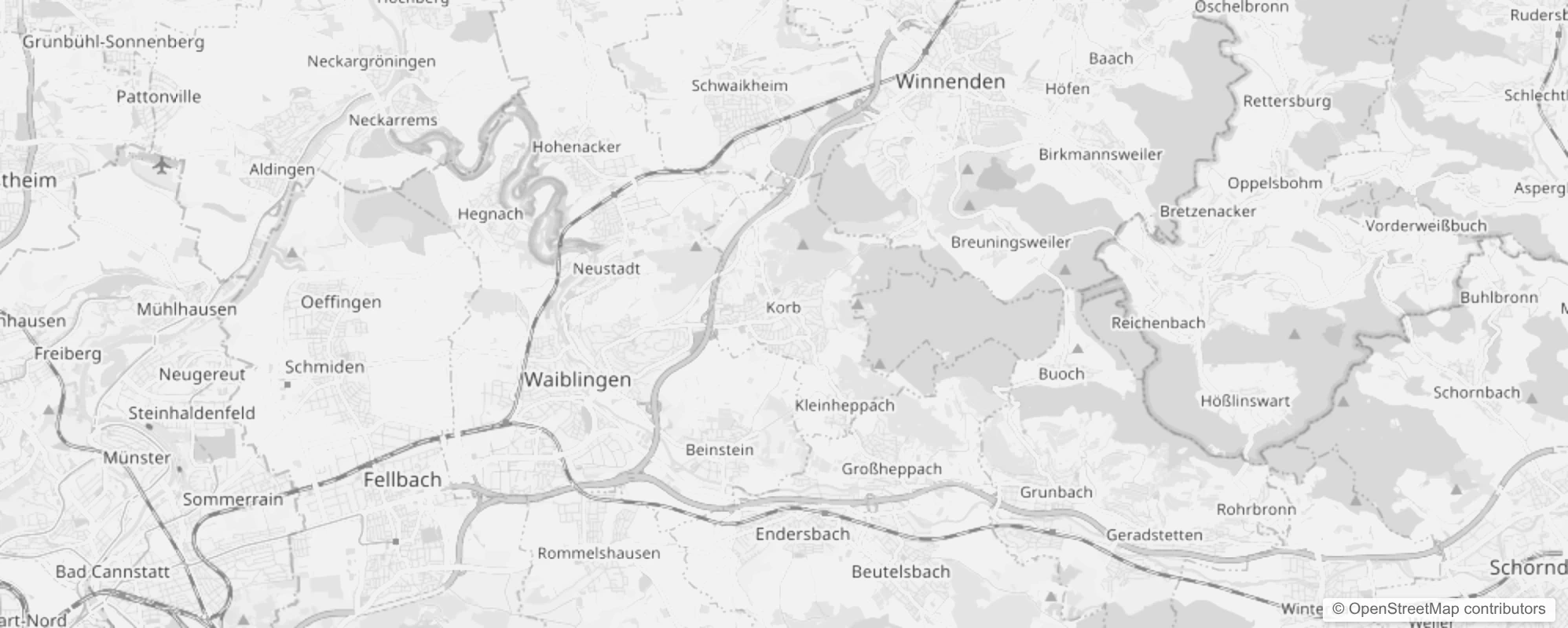 Bild von Stadtteile in Korb