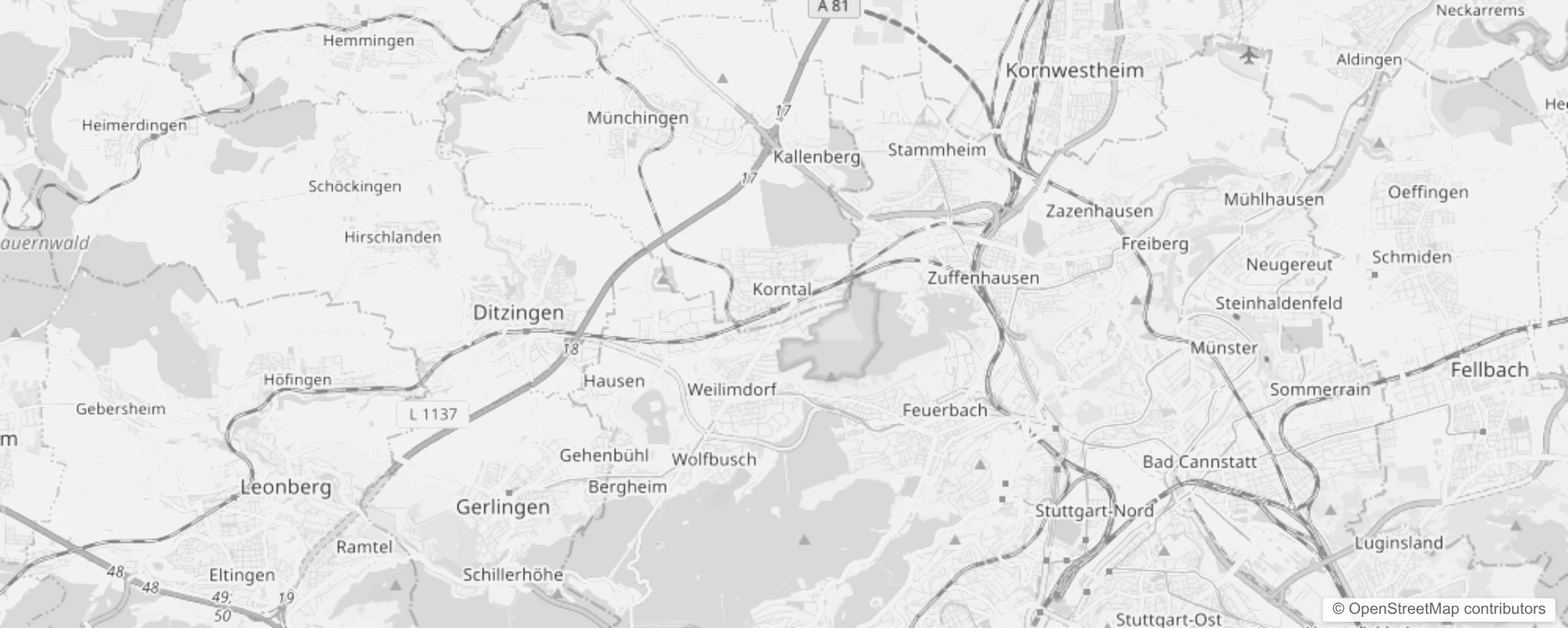 Bild von Stadtteile in Korntal-Münchingen