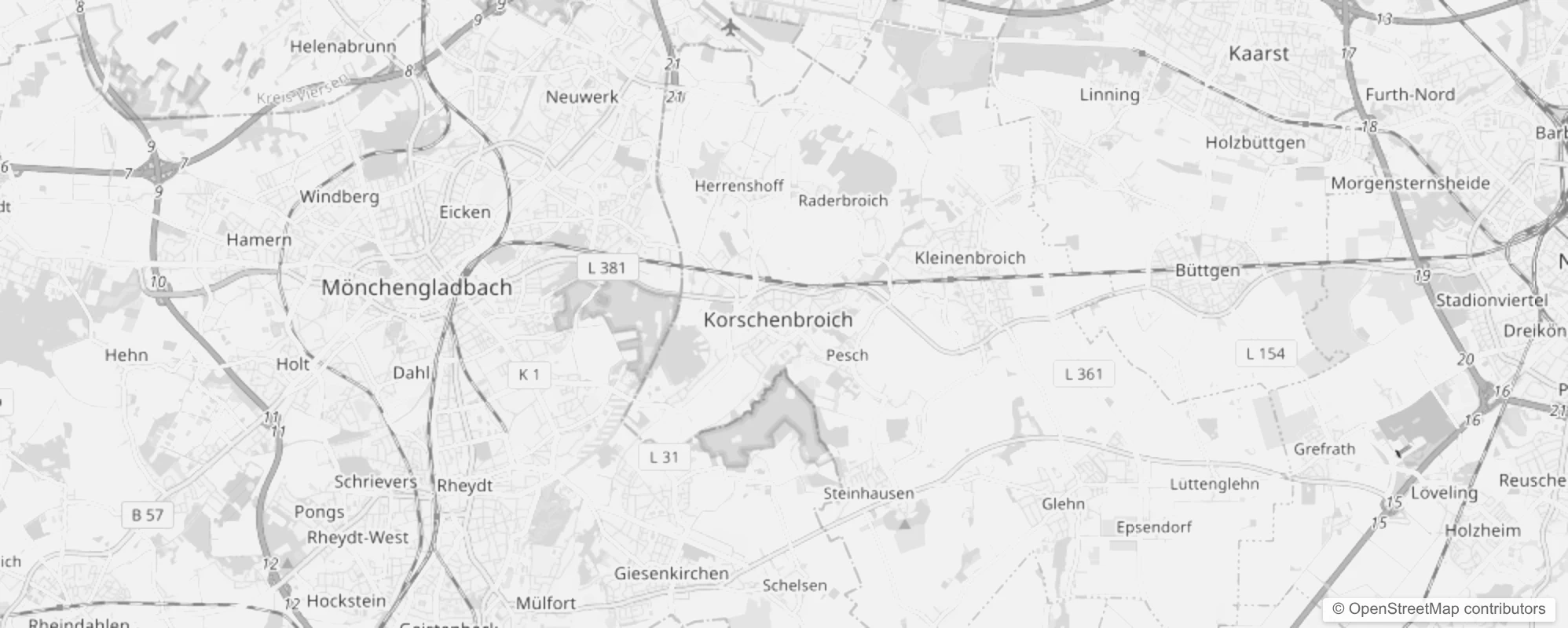 Bild von Stadtteile in Korschenbroich