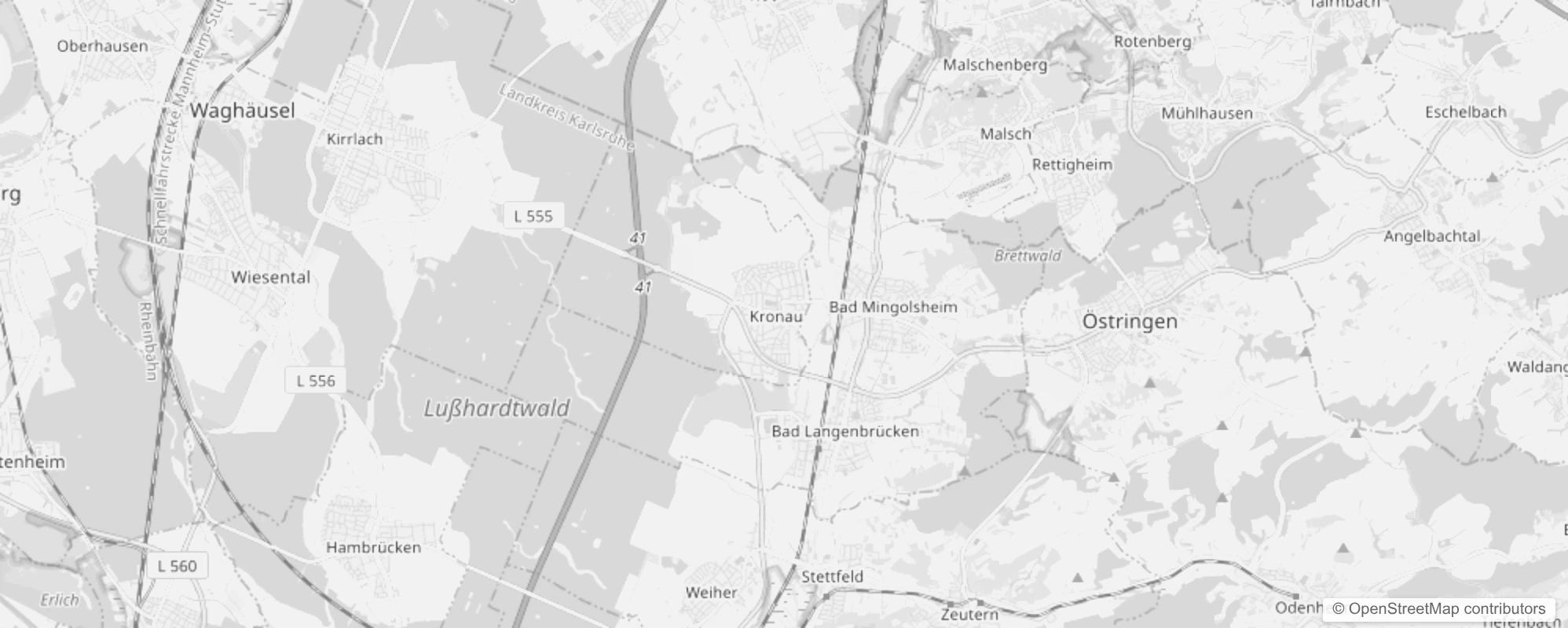 Bild von Stadtteile in Kronau