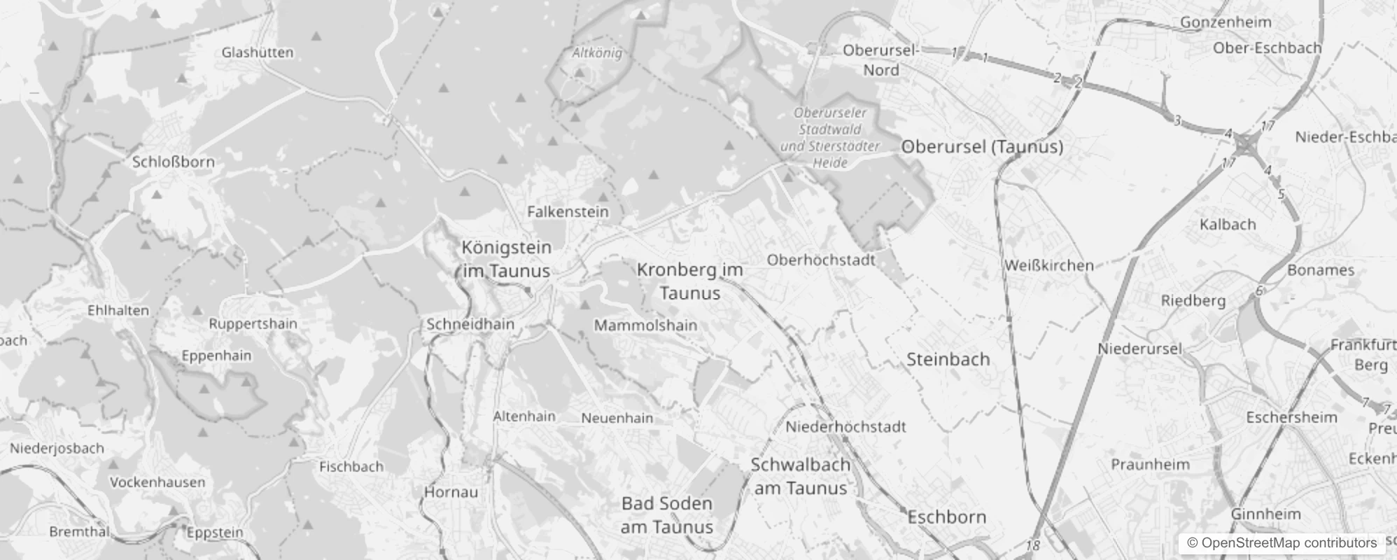 Bild von Stadtteile in Kronberg im Taunus