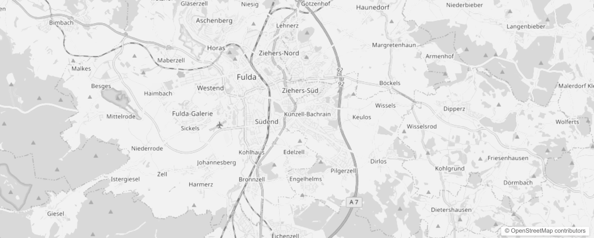 Bild von Stadtteile in Künzell