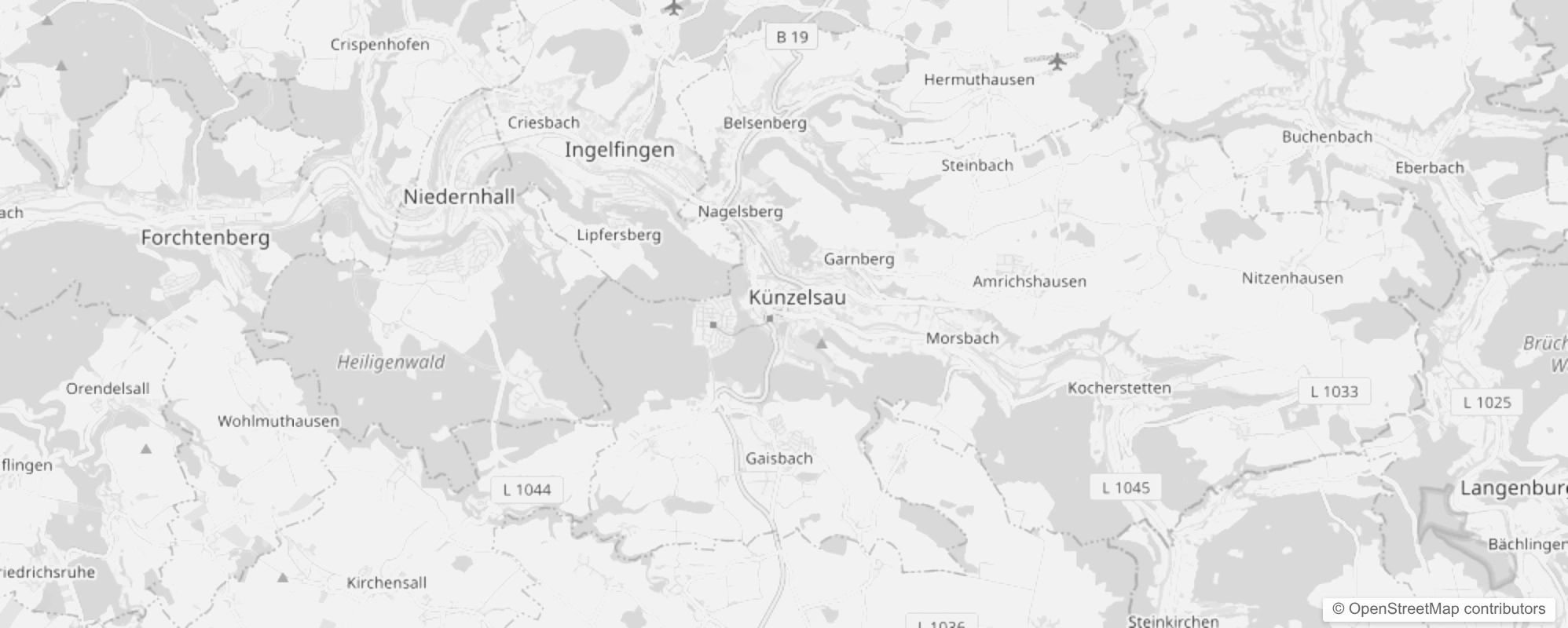 Bild von Stadtteile in Künzelsau