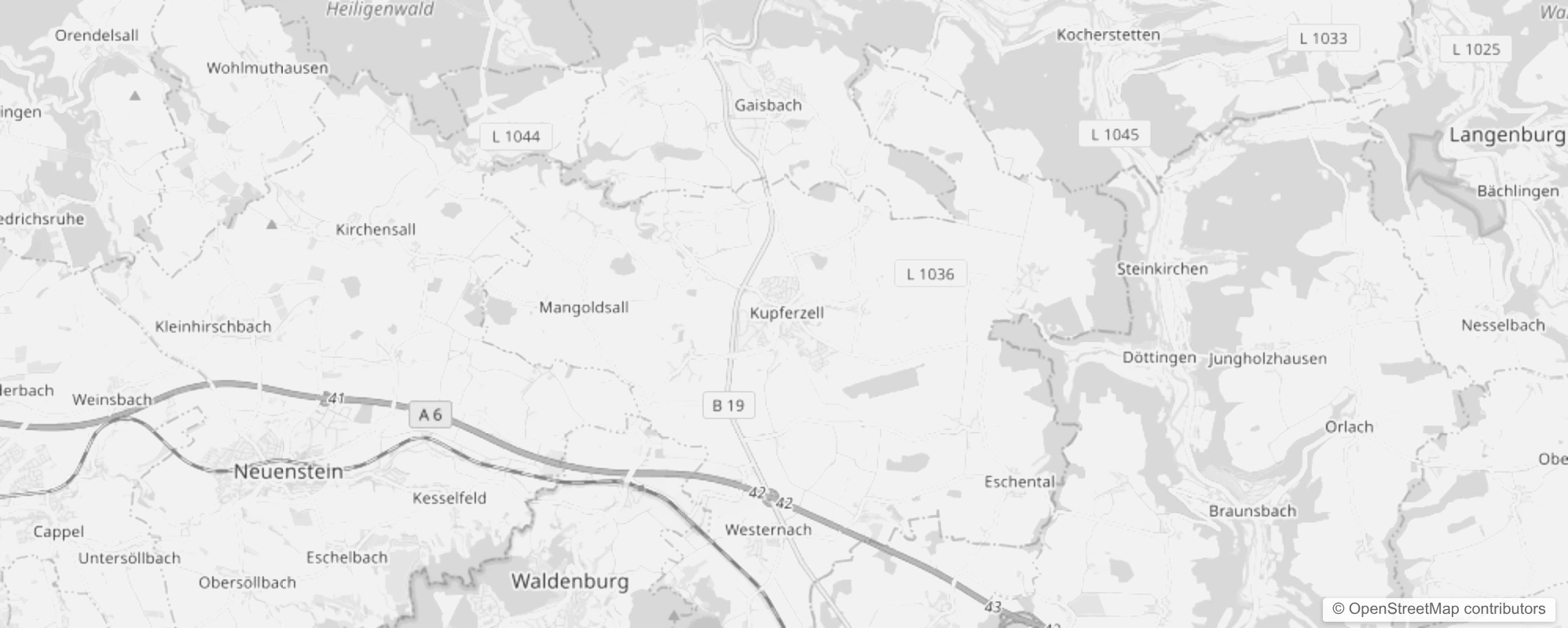 Bild von Stadtteile in Kupferzell