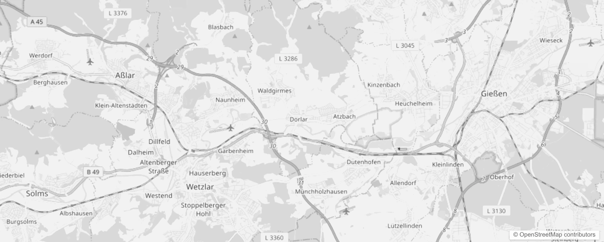 Bild von Stadtteile in Lahnau