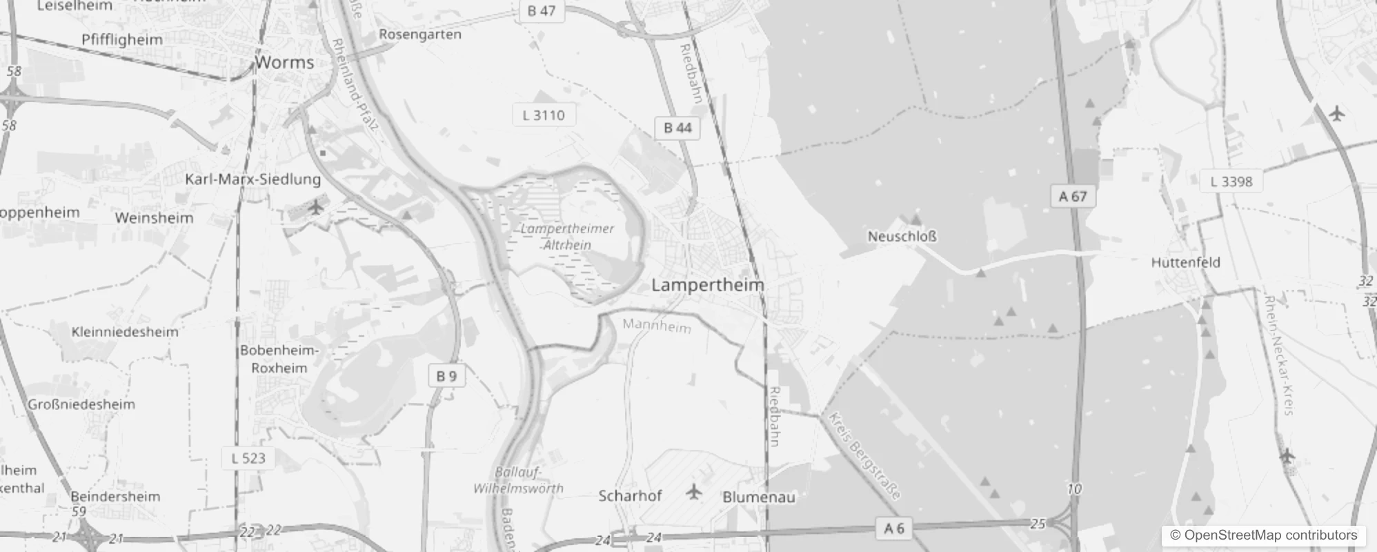 Bild von Stadtteile in Lampertheim