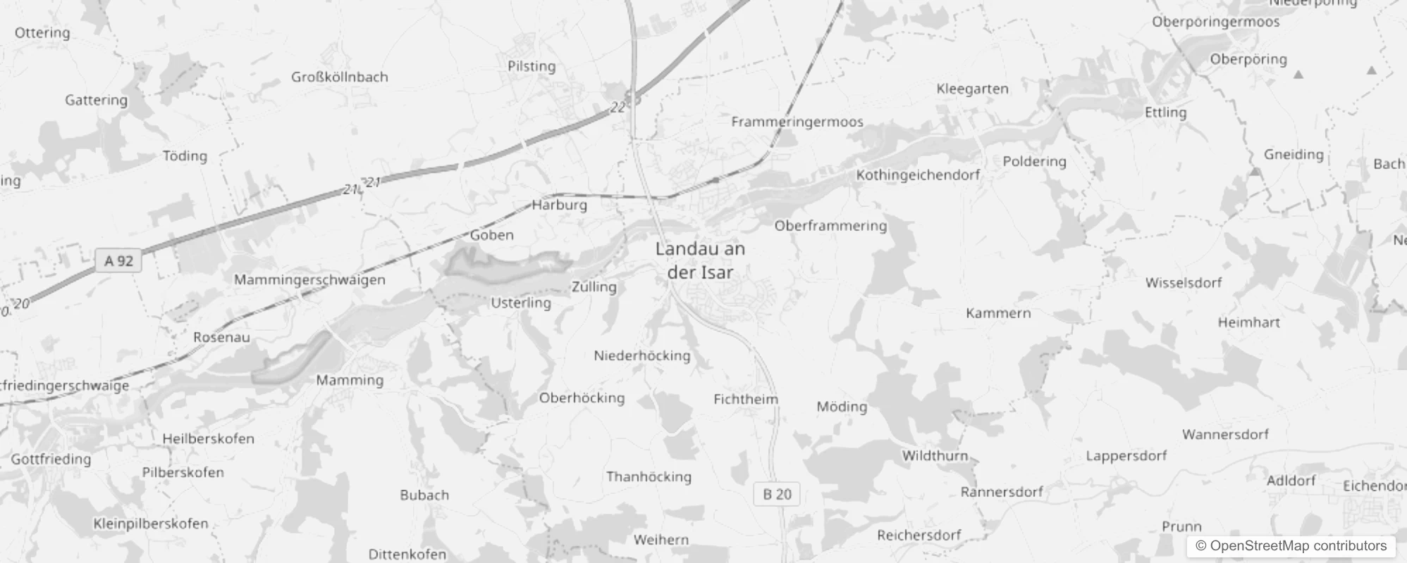 Bild von Stadtteile in Landau a.d.Isar