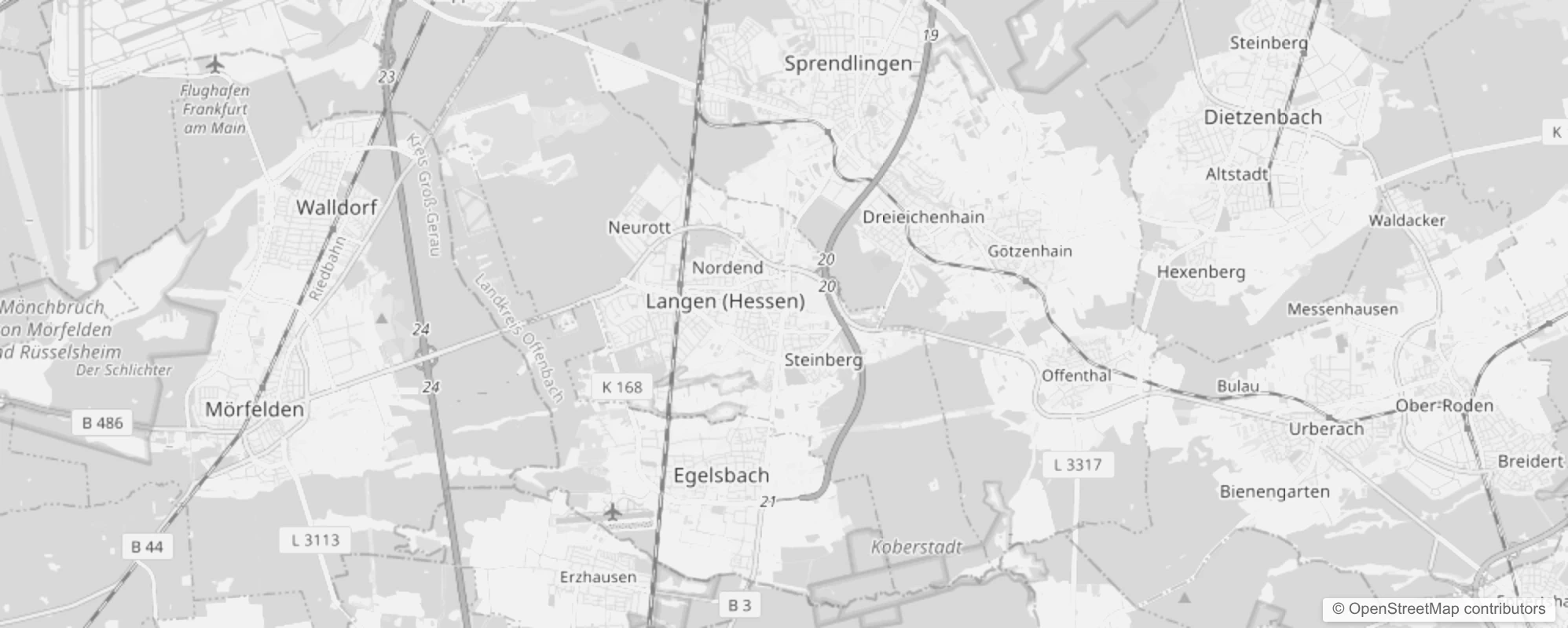 Bild von Stadtteile in Langen (Hessen)