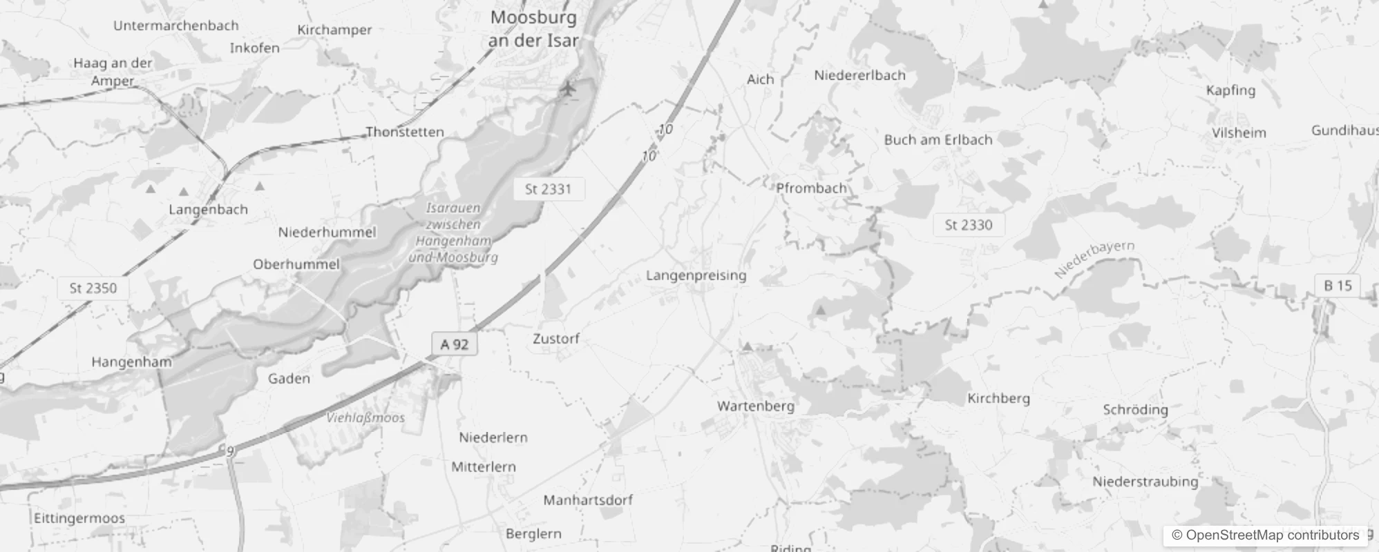 Bild von Stadtteile in Langenpreising