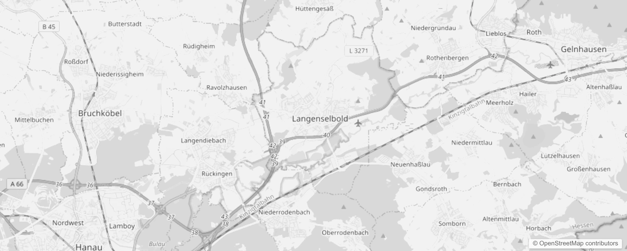 Bild von Stadtteile in Langenselbold