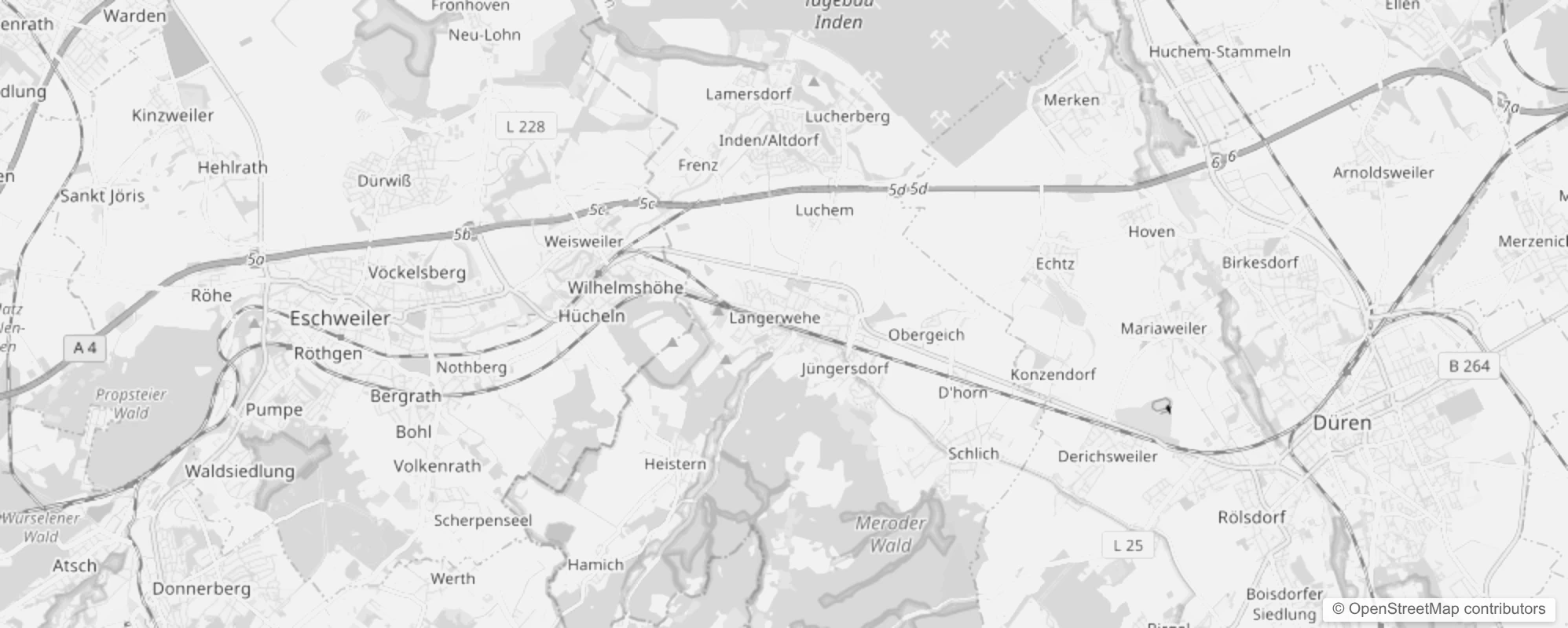 Bild von Stadtteile in Langerwehe