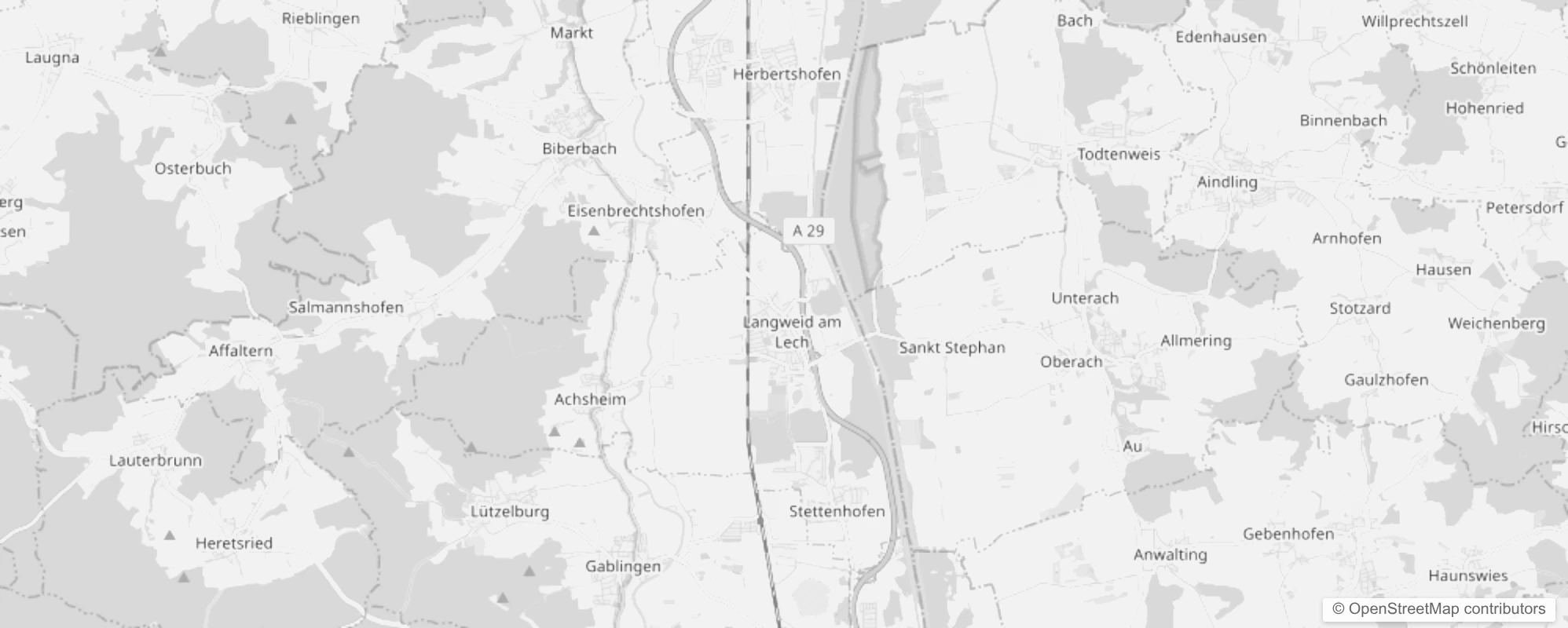 Bild von Stadtteile in Langweid am Lech