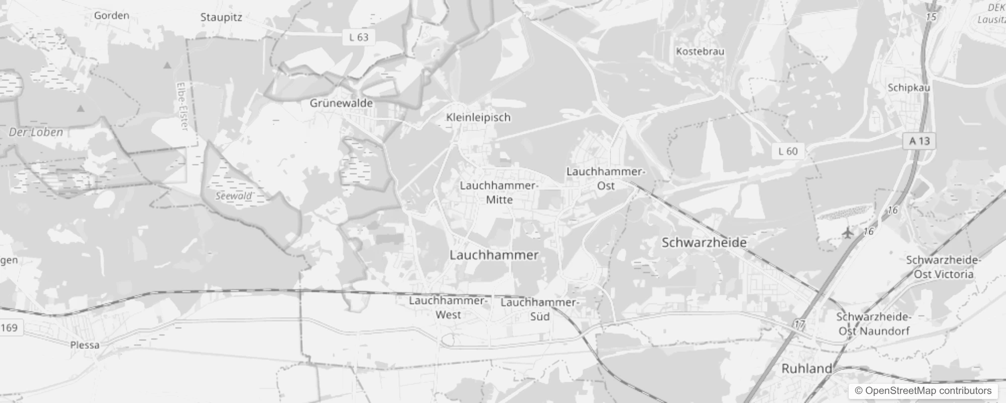 Bild von Stadtteile in Lauchhammer