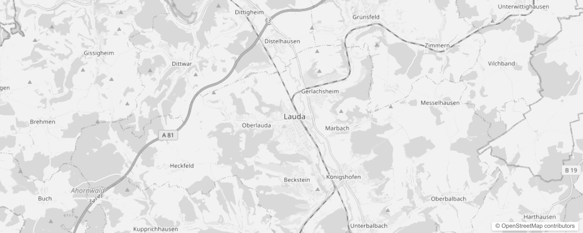 Bild von Stadtteile in Lauda-Königshofen