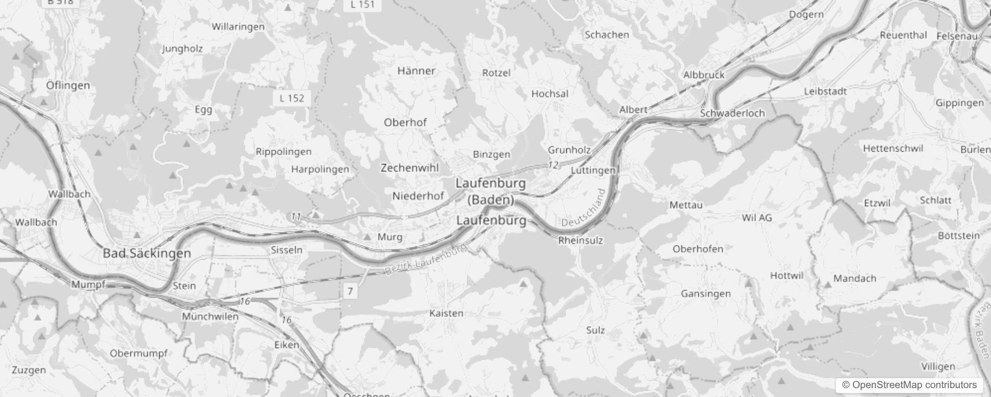 Bild von Stadtteile in Laufenburg (Baden)