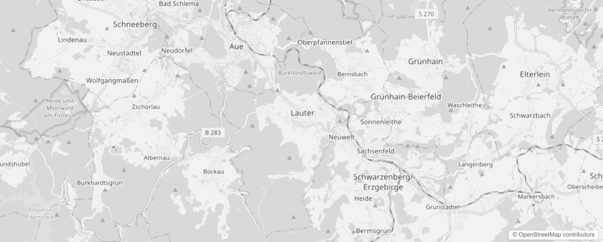 Bild von Stadtteile in Lauter-Bernsbach