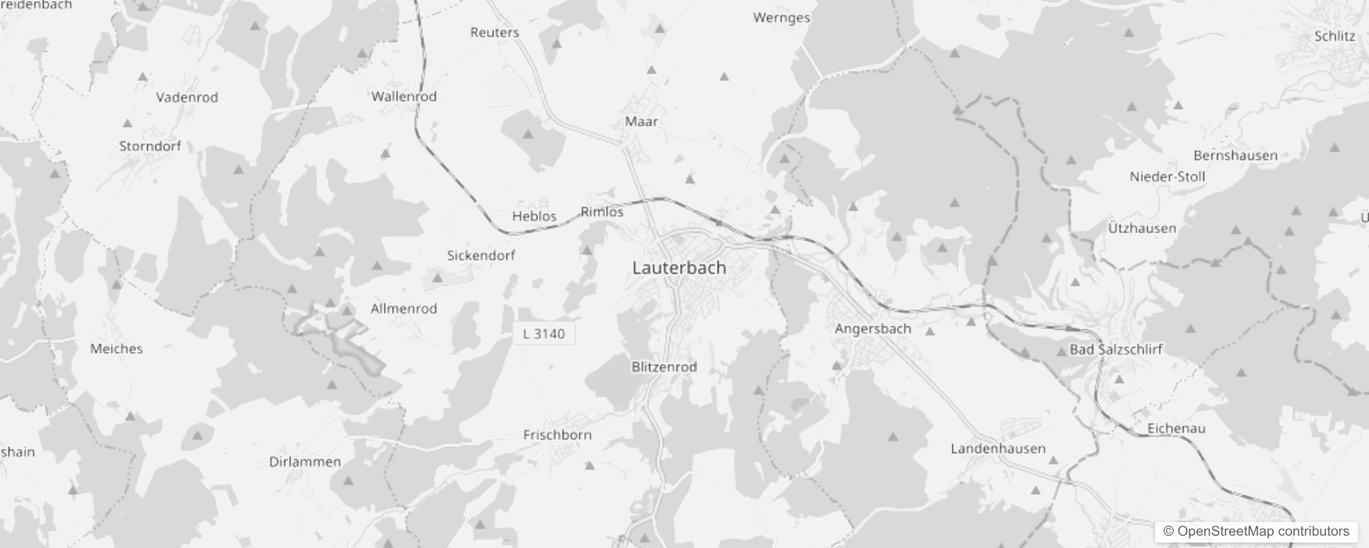 Bild von Stadtteile in Lauterbach (Hessen)