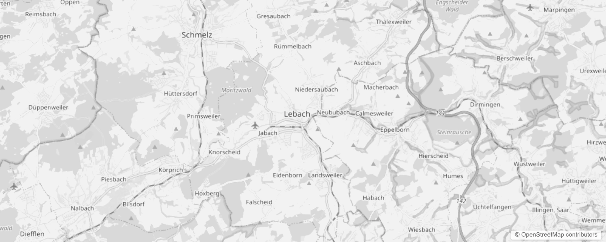 Bild von Stadtteile in Lebach