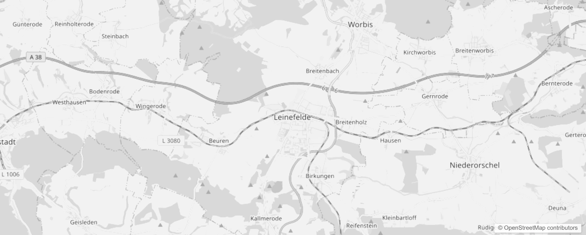 Bild von Stadtteile in Leinefelde-Worbis