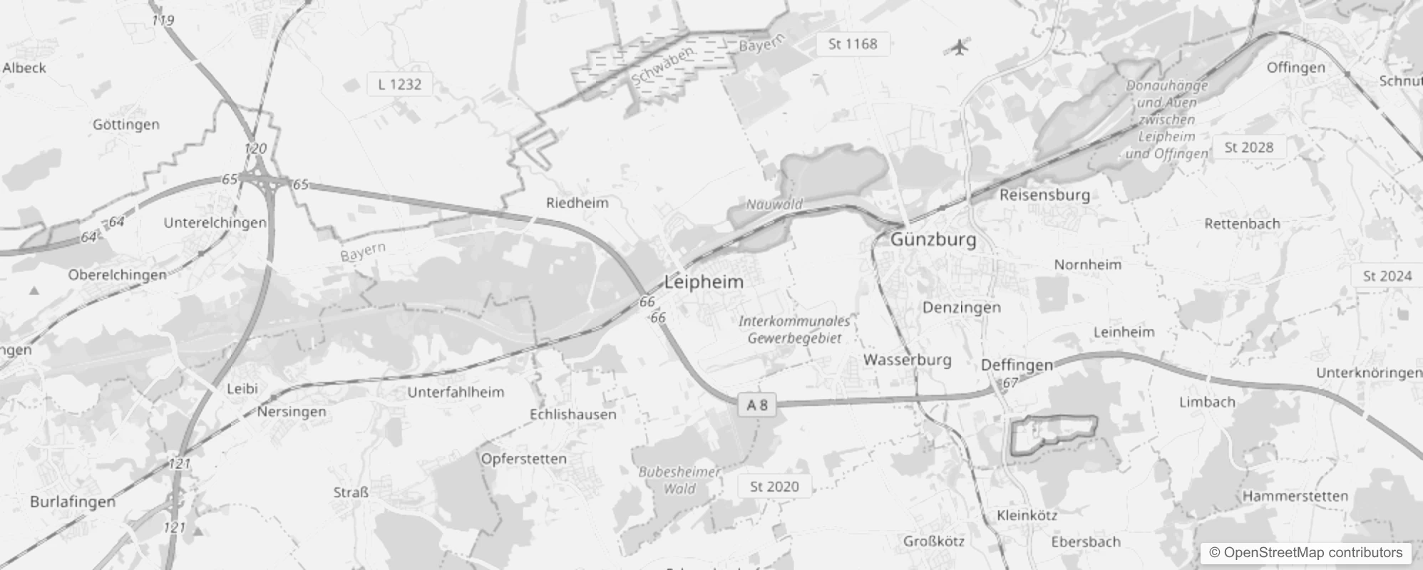 Bild von Stadtteile in Leipheim