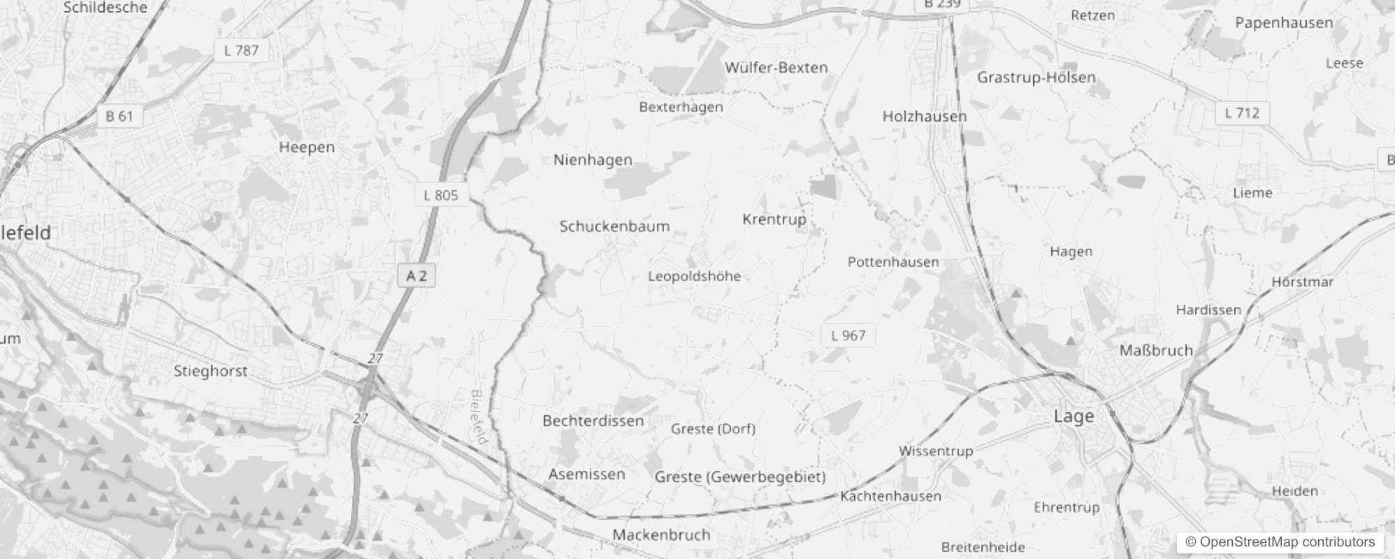 Bild von Stadtteile in Leopoldshöhe