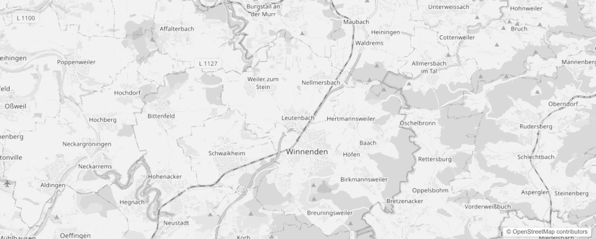 Bild von Stadtteile in Leutenbach