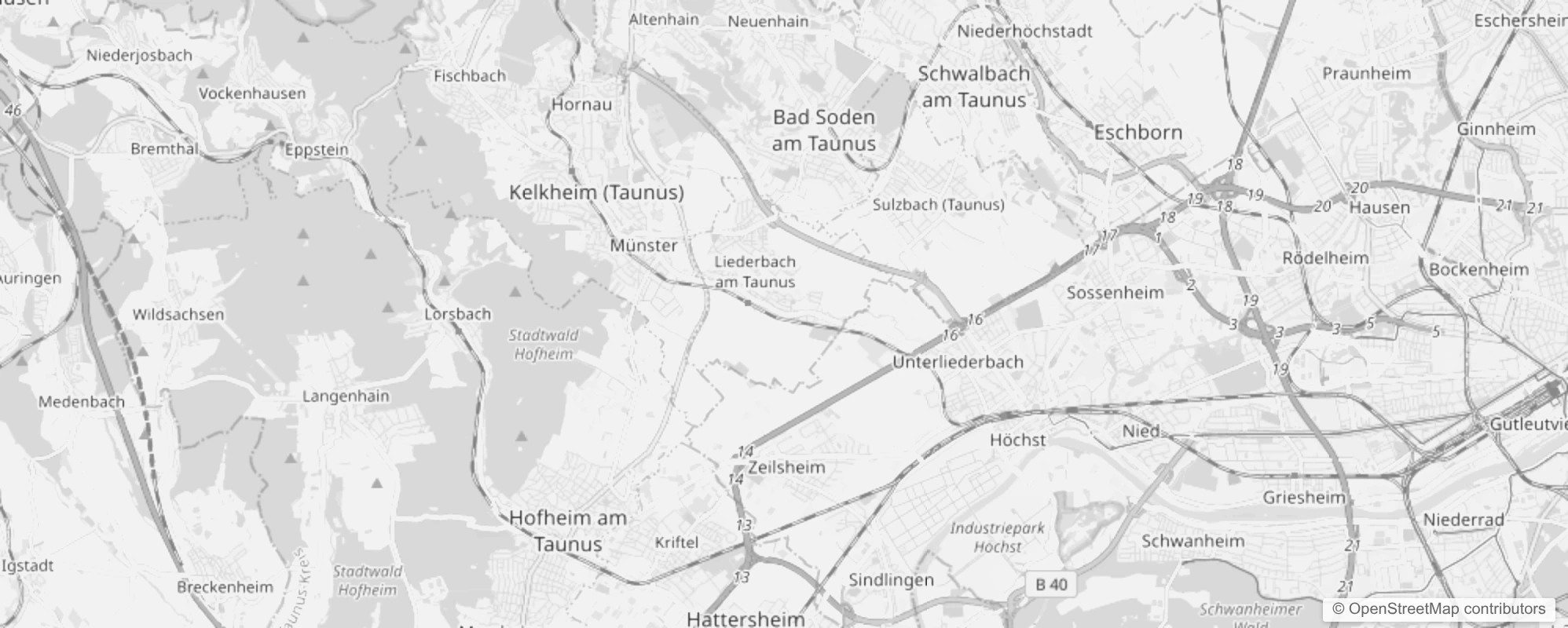 Bild von Stadtteile in Liederbach am Taunus