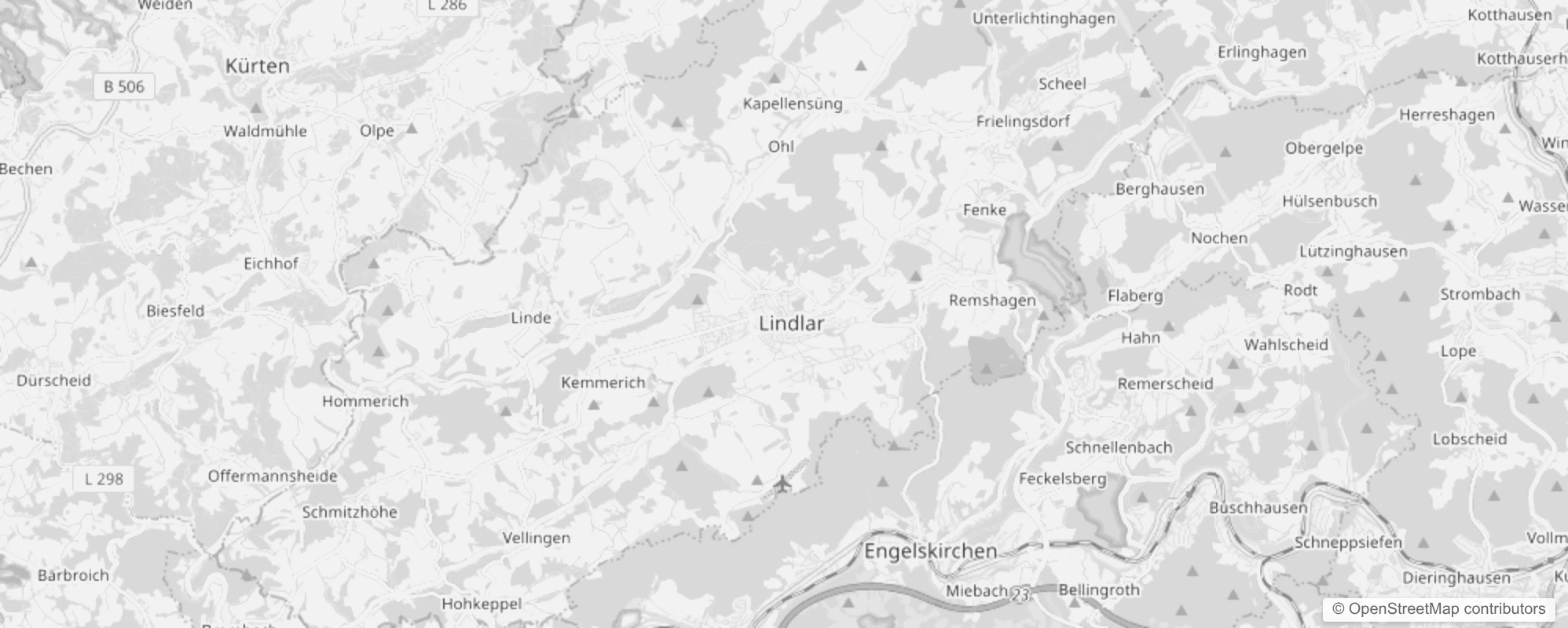 Bild von Stadtteile in Lindlar