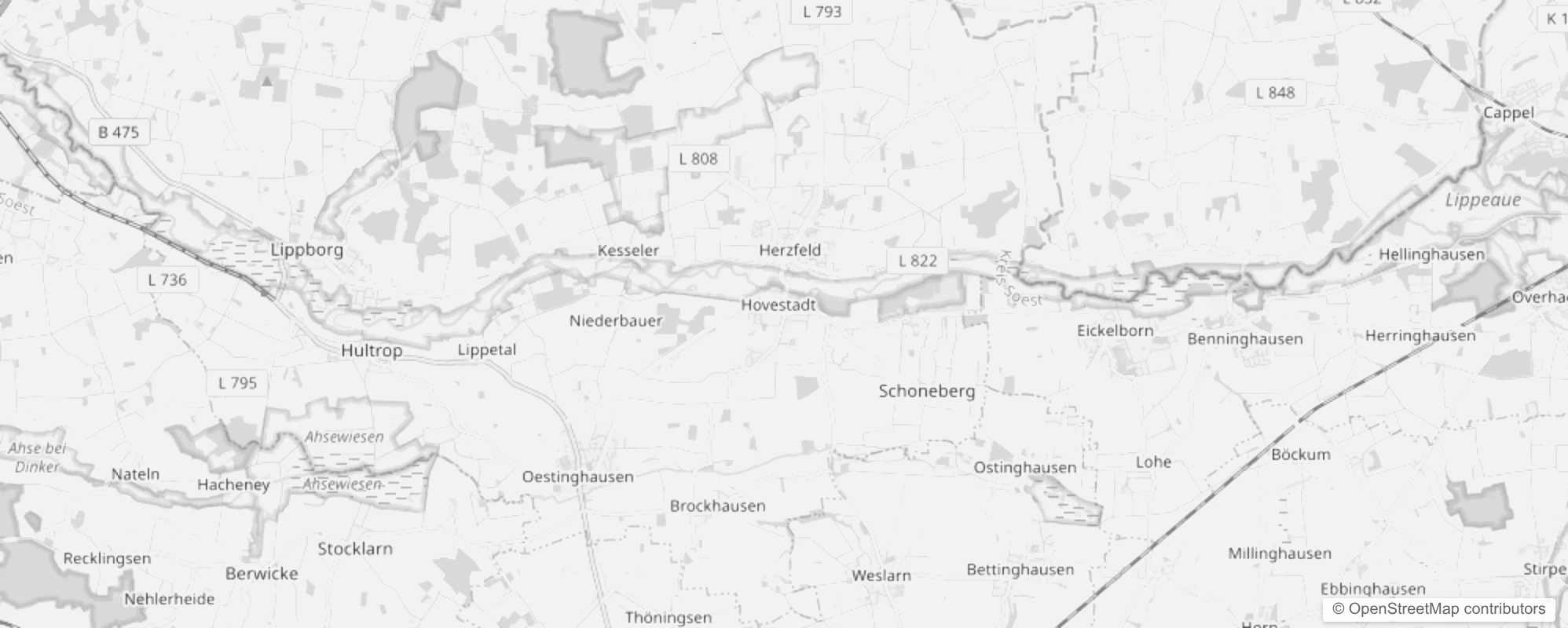 Bild von Stadtteile in Lippetal