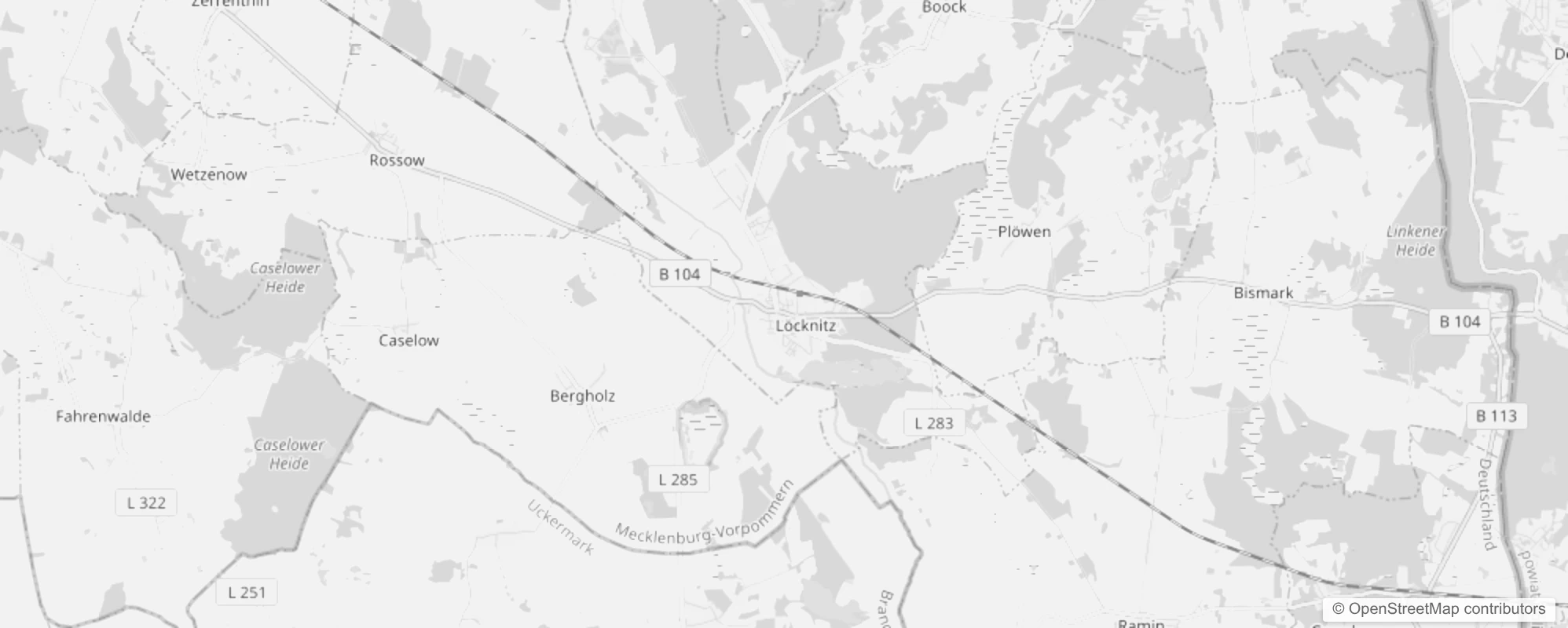 Bild von Stadtteile in Löcknitz